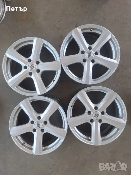 АЛУМИНИЕВИ ДЖАНТИ ЗА АУДИ ШКОДА ФОЛСВАГЕН 5Х112-57.1-17 цола, снимка 1