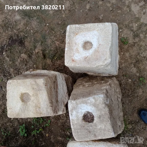 Продавам каменни корита бурета за градината., снимка 1