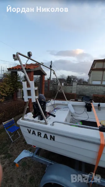 ПРОДАВАМ:ЛОДКА,ДВИГАТЕЛ И РЕГ.РЕМЪРКЕ ЗА ЛОДКА., снимка 1