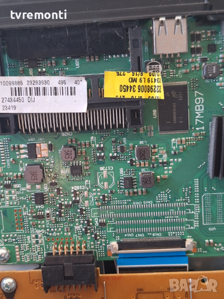 MAIN BOARD ,17MB97 Panasonic TX-40CW304.. for 40inc for DISPLAY VES400UNVS-2D-N03,, снимка 1