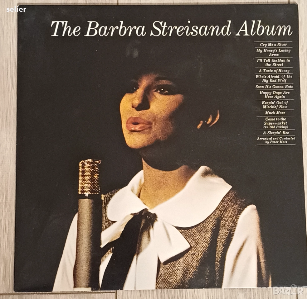 Barbra Streisand ‎– The Barbra Streisand Album Издание 🇳🇱 HOLLAND  Състояние на винила:NEAR MINT С, снимка 1