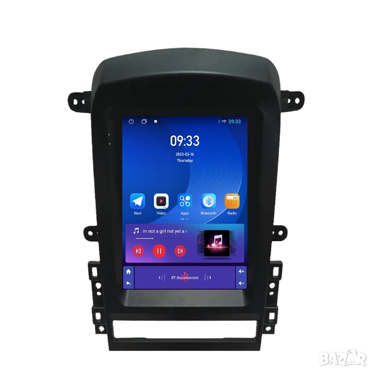 Мултимедия, 9.7", Android, за CHEVROLET CAPTIVA, Андроид, навигация, 2DIN, плеър, Каптива Tesla стил, снимка 1