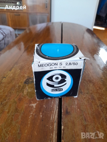 Стар обектив за микроскоп Меопта Меоgon S, снимка 1