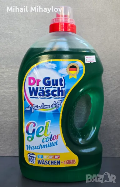 ПРодавам полски гел за пране Dr. GUT Wasch Color 3,150 л, снимка 1