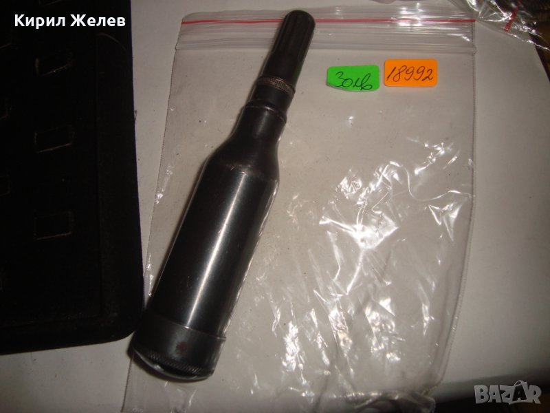 PATENT METROLUB ПИСТОЛЕТ за ГРЕС стар МЕСИНГОВ УРЕД за ГРЕСИРАНЕ на МОТОЦИКЛЕТИ МАРКОВ 18992, снимка 1