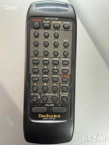 Дистанционно от аудио система Technics CH-505 /RAK-CH 101WH, снимка 1