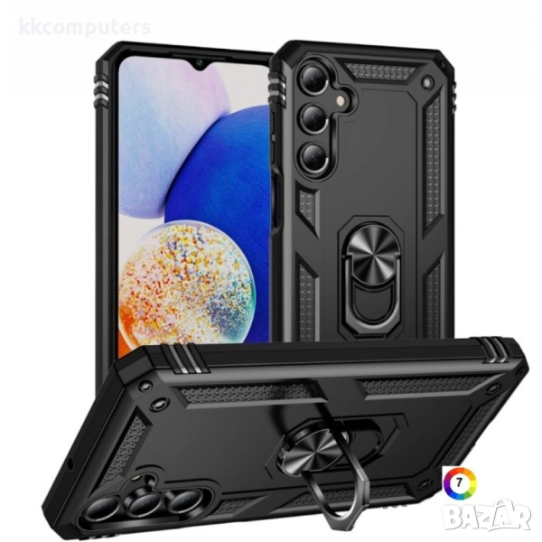 Samsung Galaxy A16 5G / A16 4G Удароустойчив Ring Holder2 TPU + PC Калъф и Протектор, снимка 1