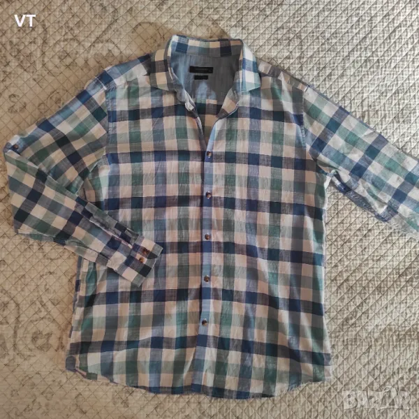 Лятна карирана мъжка риза LC Waikiki, снимка 1