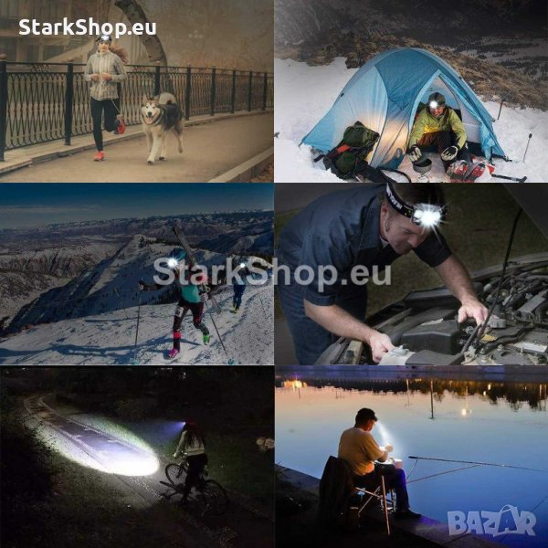 Професионален LED челник със сензор за движение KX201, снимка 1