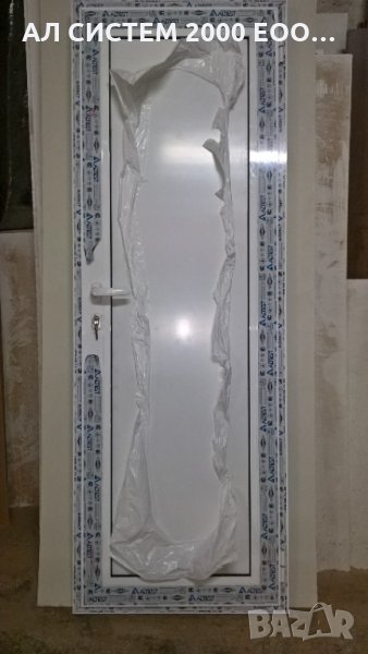 Алуминиева врата, алуминиеви врати, врата за баня, врати за баня 700х1990, снимка 1