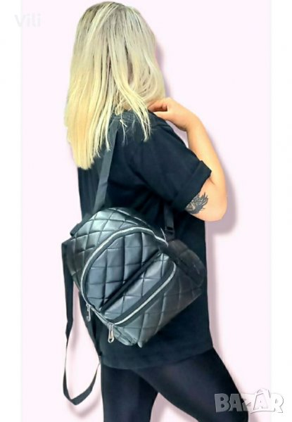 Висококачествена нова дамска раница от еко кожа , снимка 1