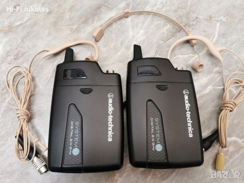Безжични приемници / предаватели + 2бр. микрофони AUDIO-TECHNIKA  ATW-T1001EX, снимка 1
