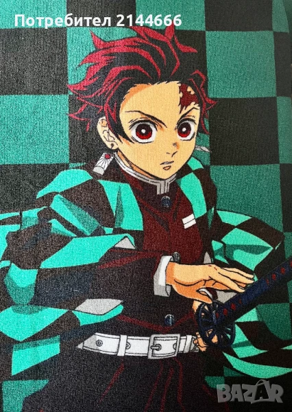 Demon Slayer плажна кърпа, снимка 1