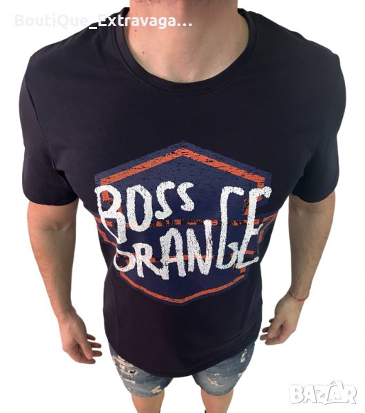 Мъжка тениска Boss Orange Black !!!, снимка 1