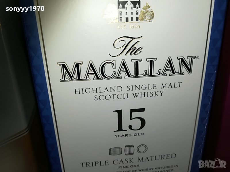 MACALLAN-ПРАЗНА КУТИЯ ЗА КОЛЕКЦИЯ 2705221932, снимка 1