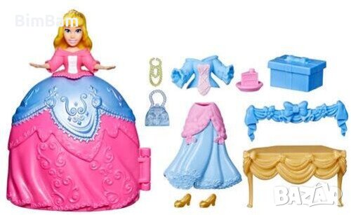 Кукла Auora Fashion Surprise Secret Styles / Disney Princess / Hasbro / ORIGINAL - 10 части, снимка 1