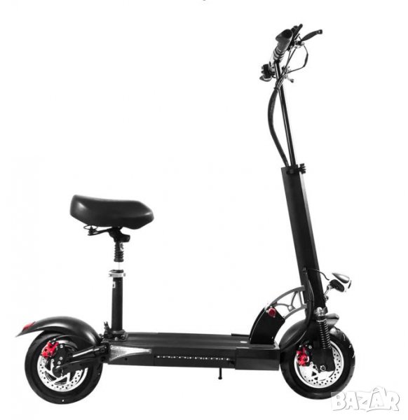 Електрическа тротинетка със седалка ТОП! 1000W Мощна голяма за възрастни, електрически скутер офроуд, снимка 1