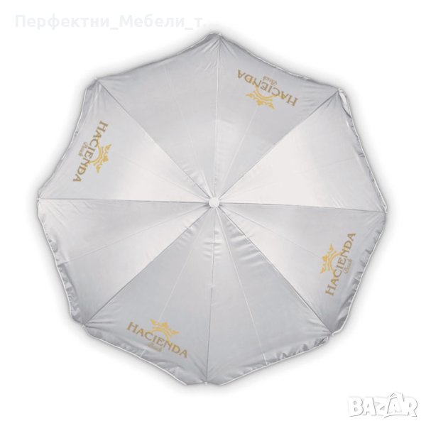 Брандирани с лого рекламни плажни чадъри за хотели и морски комплекси, снимка 1