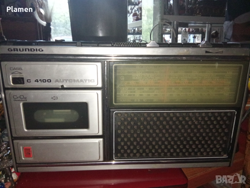 Радиокасетофон Грундиг С 4100, снимка 1