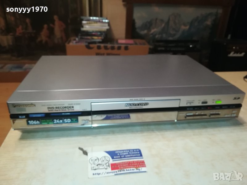 panasonic DMR-E100HEG-MADE IN JAPAN-hdd//dvd recorder 0411231015, снимка 1