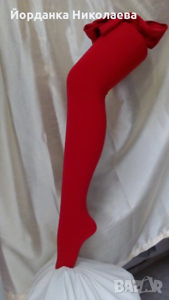 ЧОРАПОГАЩИ ПЛЪТНИ - 50 DEN в Бяло, Червено и Черно!!!, снимка 1