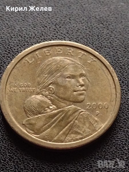 Монета 1 долар 2000г. САЩ Сакагавеа долар за КОЛЕКЦИЯ 38042, снимка 1