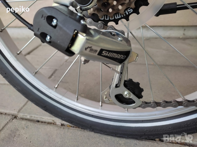 Продавам колела внос от Германия тройно сгъваем велосипед BLACK FOLDO SPORT 20 цола, снимка 18 - Велосипеди - 36520335