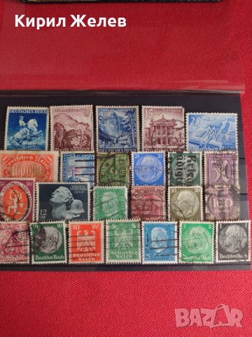Пощенски марки серия DEUTSCHES REICH много стари уникати за колекционери - 21716, снимка 10 - Филателия - 36682380