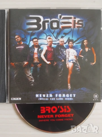 Bro'Sis – Never Forget (Where You Come From) - аудио диск музика