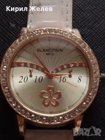 BLANCPAIN ПЕРФЕКТЕН МНОГО КРАСИВ СТИЛЕН ДИЗАЙН ДАМСКИ ЧАСОВНИК С КОЖЕНА КАИШКА 33382