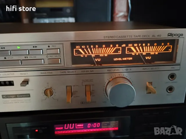 Alpage Stereo Cassette  Deck AL-40, снимка 11 - Декове - 49653765