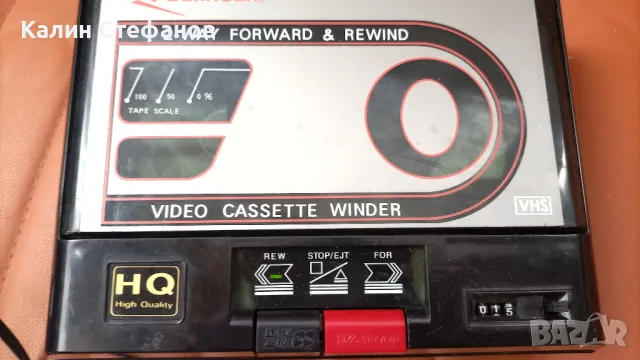 Пренавивачка ВХС JOHNSON OK-36  VHS, снимка 3 - Плейъри, домашно кино, прожектори - 47945238