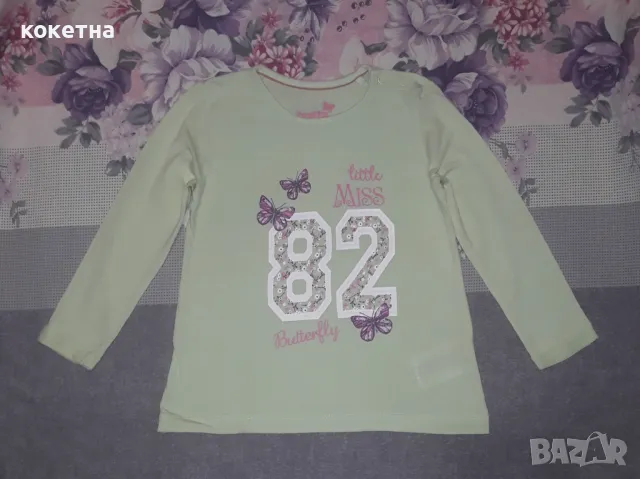 Блузки с дълъг ръкав, снимка 2 - Детски Блузи и туники - 47430432