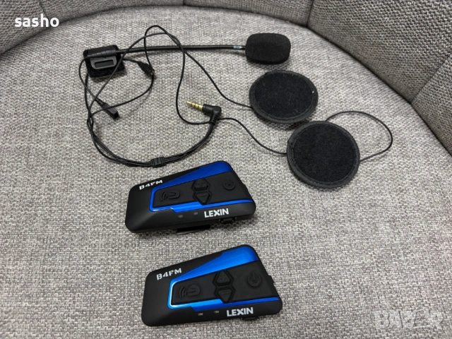 Интерком за мотоциклети Lexin LX-B4FM / комуникатор