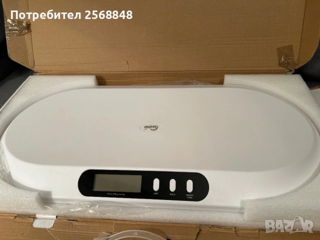 Електронна везна за бебе Mapey, снимка 3 - Други - 54311508