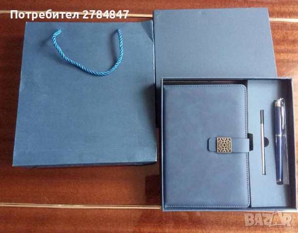 Подаръчен комплект тефтер и химикалка , снимка 6 - Други - 50462627