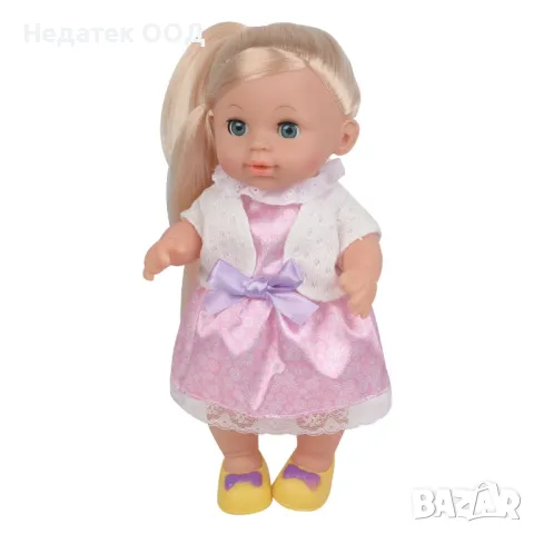 Комплект кукла с аксесоари,Розова рокля, 2 кучета, снимка 3 - Кукли - 47371698