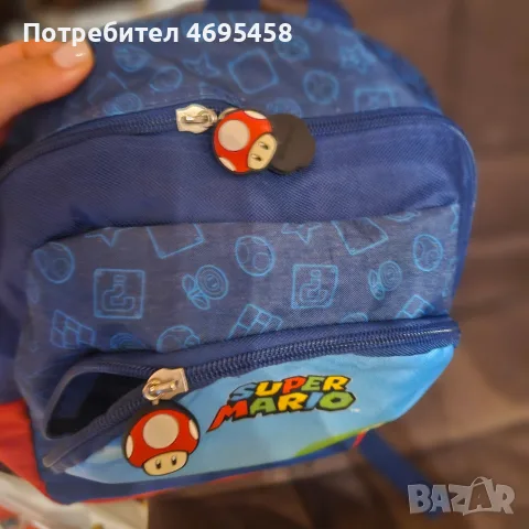 Детска раница Super Mario и яке Benetton 6-7г, снимка 9 - Детски якета и елеци - 56274142