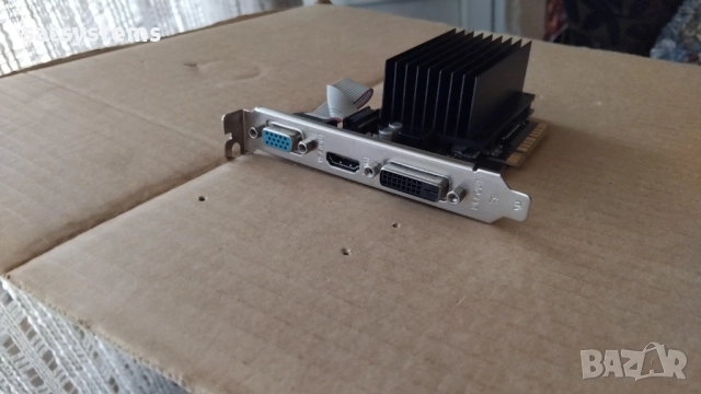 Видео карта NVidia GeForce Palit GT720 HDMI 2048MB GDDR3 64bit PCI-E, снимка 3 - Видеокарти - 52516855