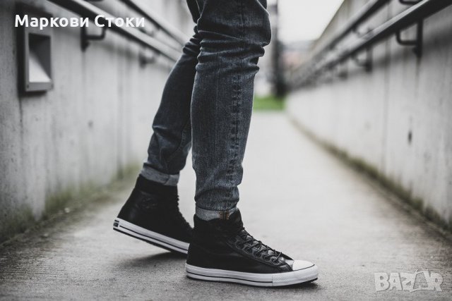 ✅ Кецове 🔝Converse Кожа, снимка 4 - Кецове - 31957428