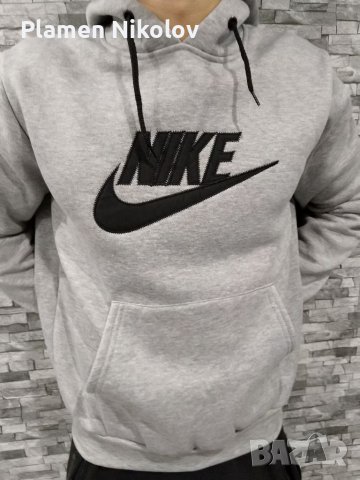 ПАМУЧЕН СИВ СУИТШЪРТ , снимка 9 - Спортни дрехи, екипи - 38093415