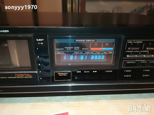 Fisher DAC-205 made in japan-Burr Brouwn PCM56P DAC 0705222040, снимка 2 - Ресийвъри, усилватели, смесителни пултове - 36687242