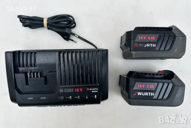 Wurth AWS 18-125 P Compact M-Cube - Безчетков акумулаторен ъглошлайф 18V , снимка 8 - Други инструменти - 53250680