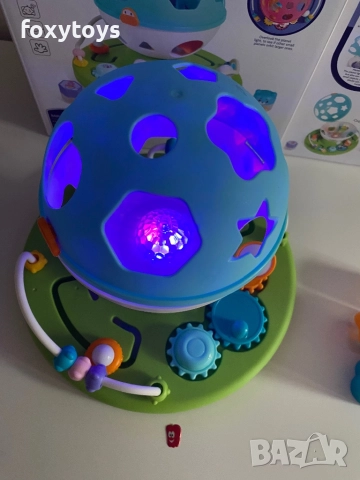 Бебешка играчка забавен Космос - сортер, формички, лабиринт, музика и светлини, снимка 8 - Образователни игри - 51263902