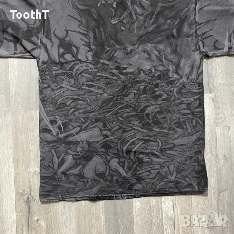 Vintage Метал Тениска Cannibal Corpse All Over Print 2000s, снимка 3 - Тениски - 55783123