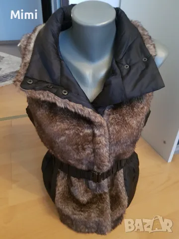 Дамски Елек с колан S/M, снимка 8 - Елеци - 48645615