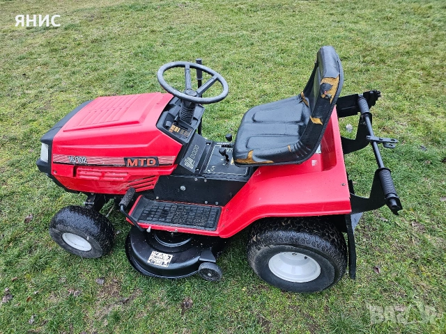 ТРАКТОРНА КОСАЧКА 16.К.С.MTD. ДВУЦИЛИНДРОВА , снимка 12 - Градинска техника - 53248380