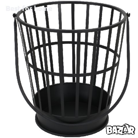 Метално огнище 40 см с дръжка, снимка 2 - Барбекюта - 36749053