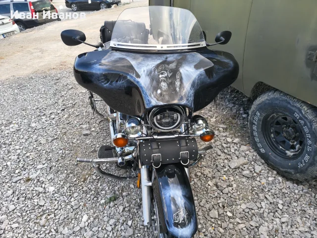 Чопър ямаха V STAR, снимка 3 - Мотоциклети и мототехника - 56038489
