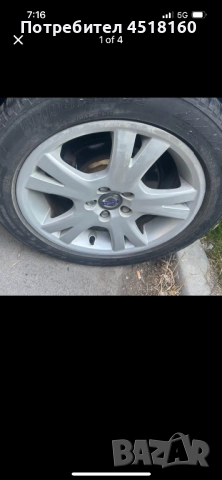 Джанти Волво 17, снимка 4 - Гуми и джанти - 52499465